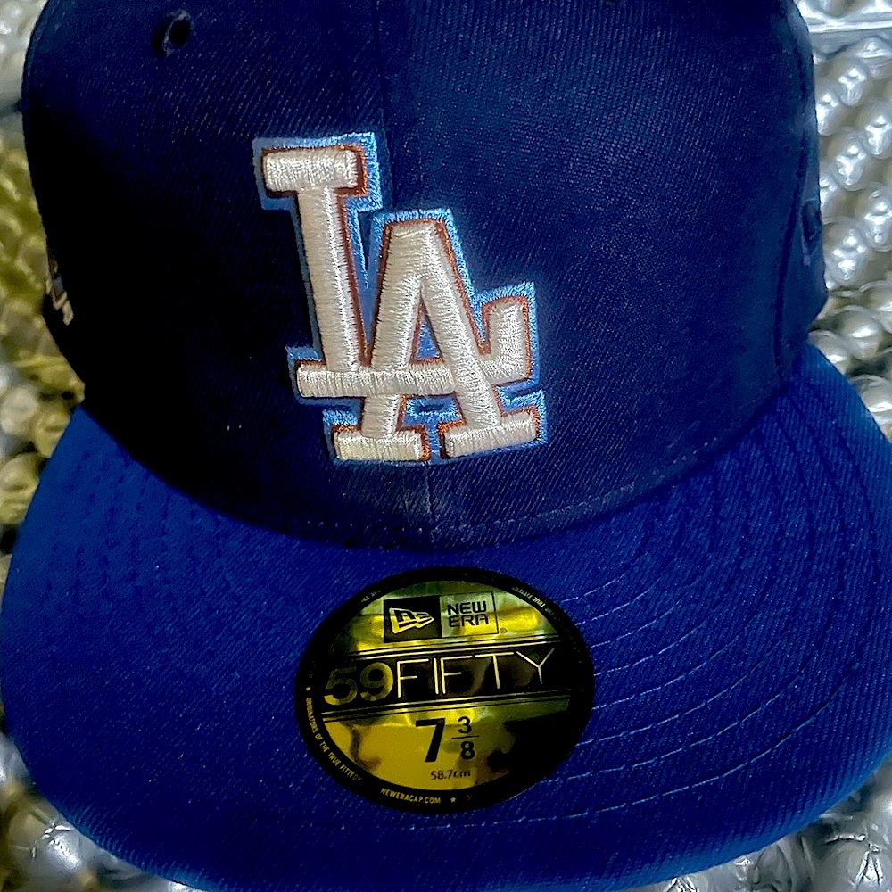 New Era 59FIFTY Blue and Brown Cap